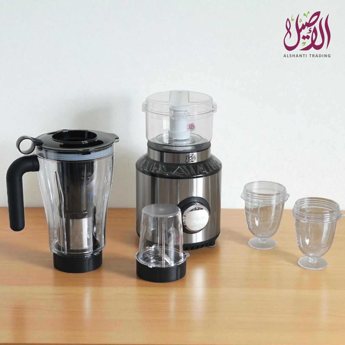 🥤 خلاط متعدد الوظائف 6 في 1