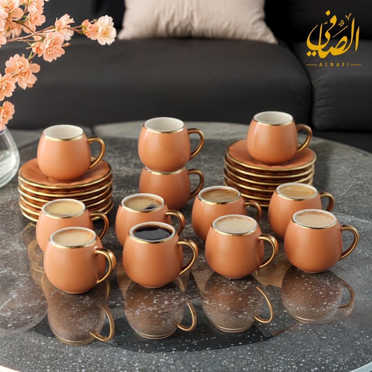 طقم فناجين قهوة عدد12